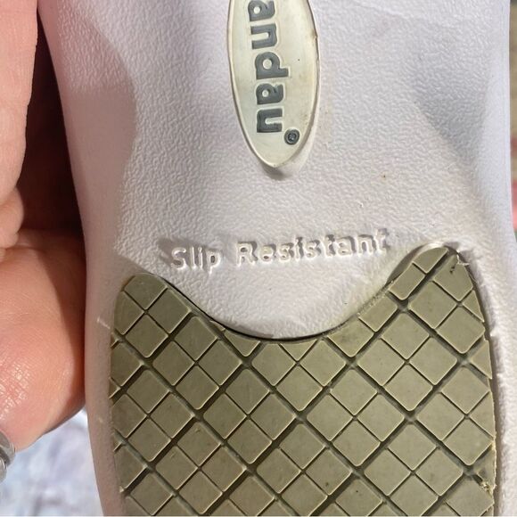 Landau White RX Therapy Arch Support Comfort Clogs Slip Ons Womens Size 6 - Picture 8 of 11